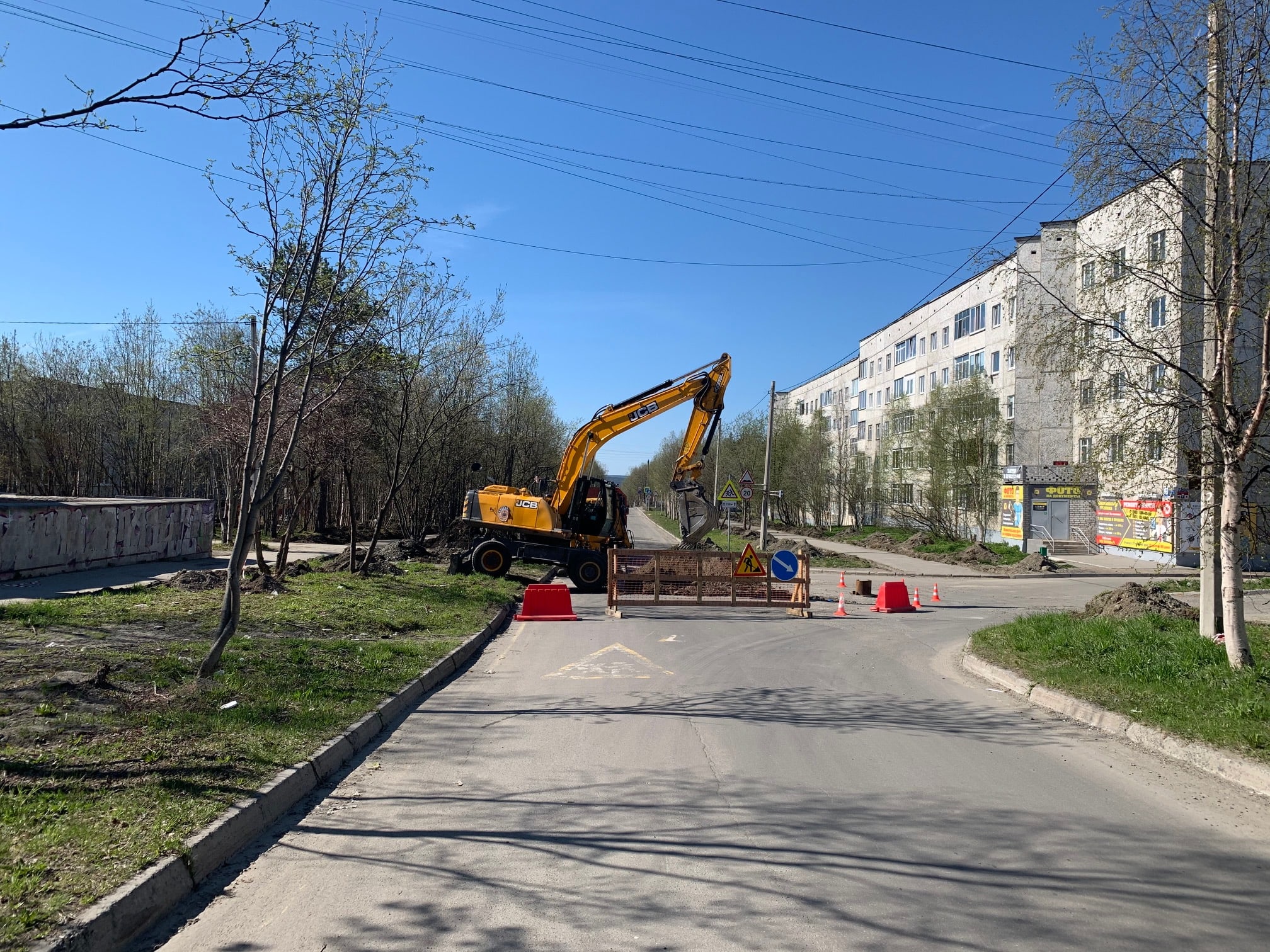 Замена водопроводных сетей по улицам Бредова, Пушкина